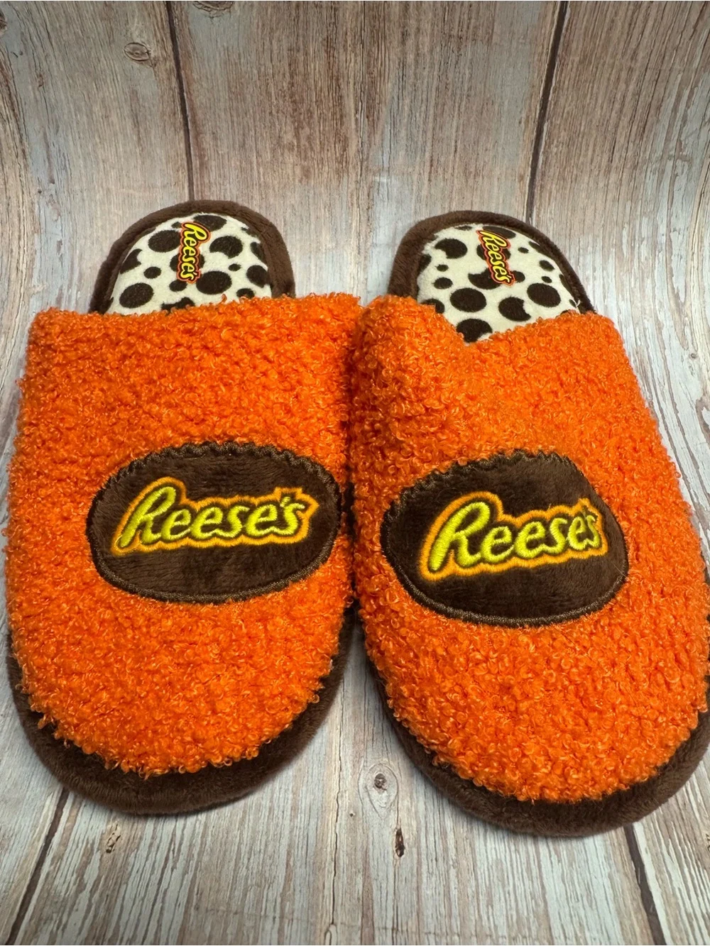 Preowned Reese's Kids Slippers Size 13-1 Item #PHK7686